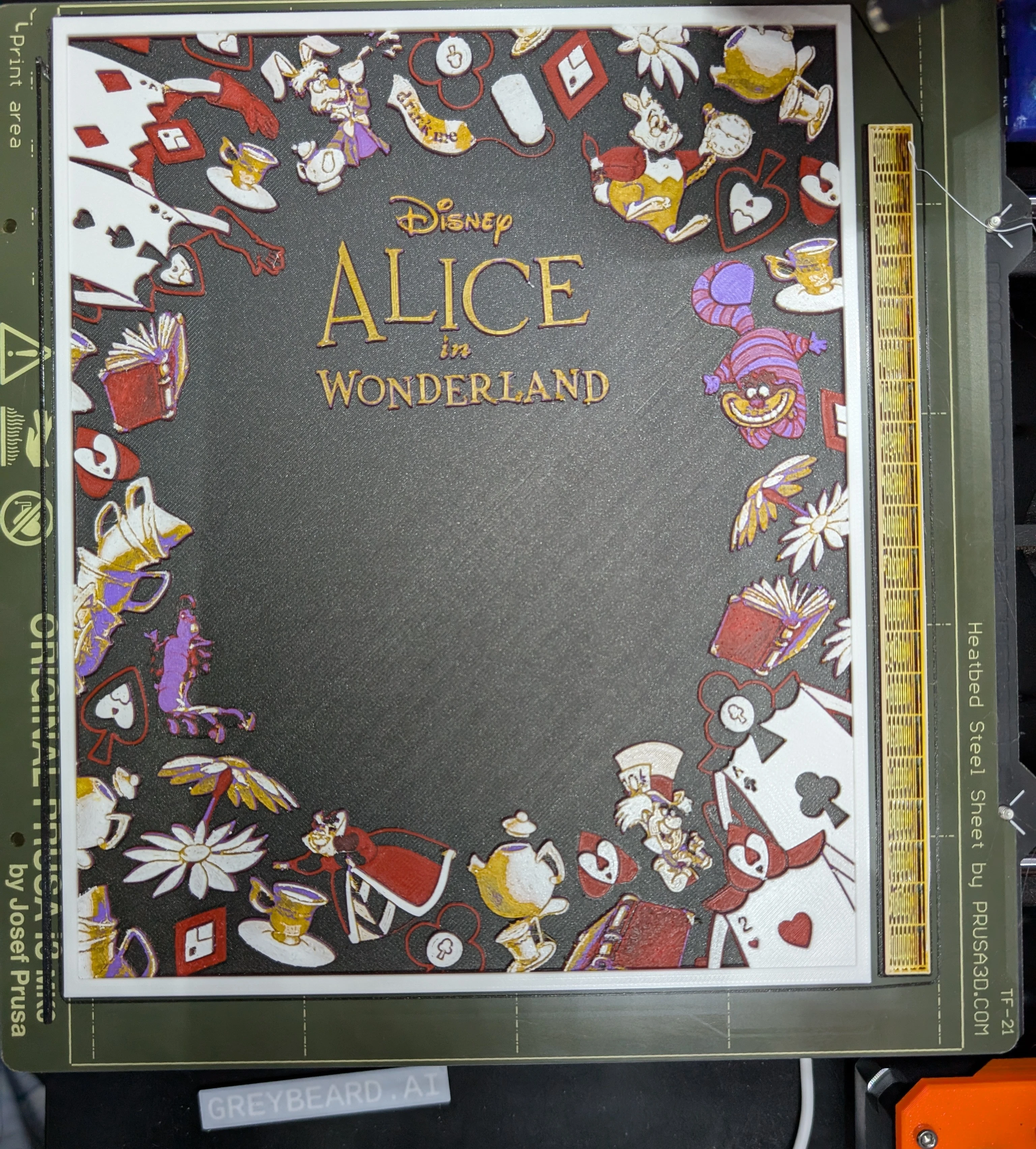 Background Printed Result